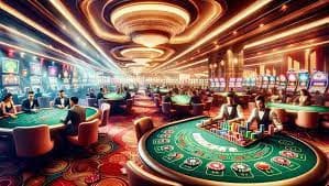 Live dealer broadcasting Over Under round from studio with HD multi-camera setup